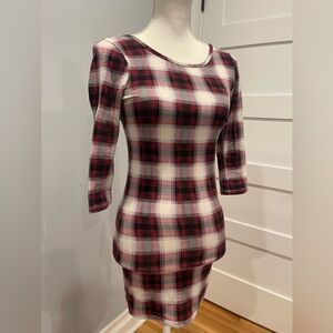 Forever 21 Bodycon Plaid Women's Dress Size S
